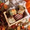Fall Burlap Plaid Ribbon Wired 2 1/2" x 6 Yards 4 Rolls, Animal Park Ribbon for Autumn Wreath Thanksgiving Christmas Farm Gift Wrapping Home Decor